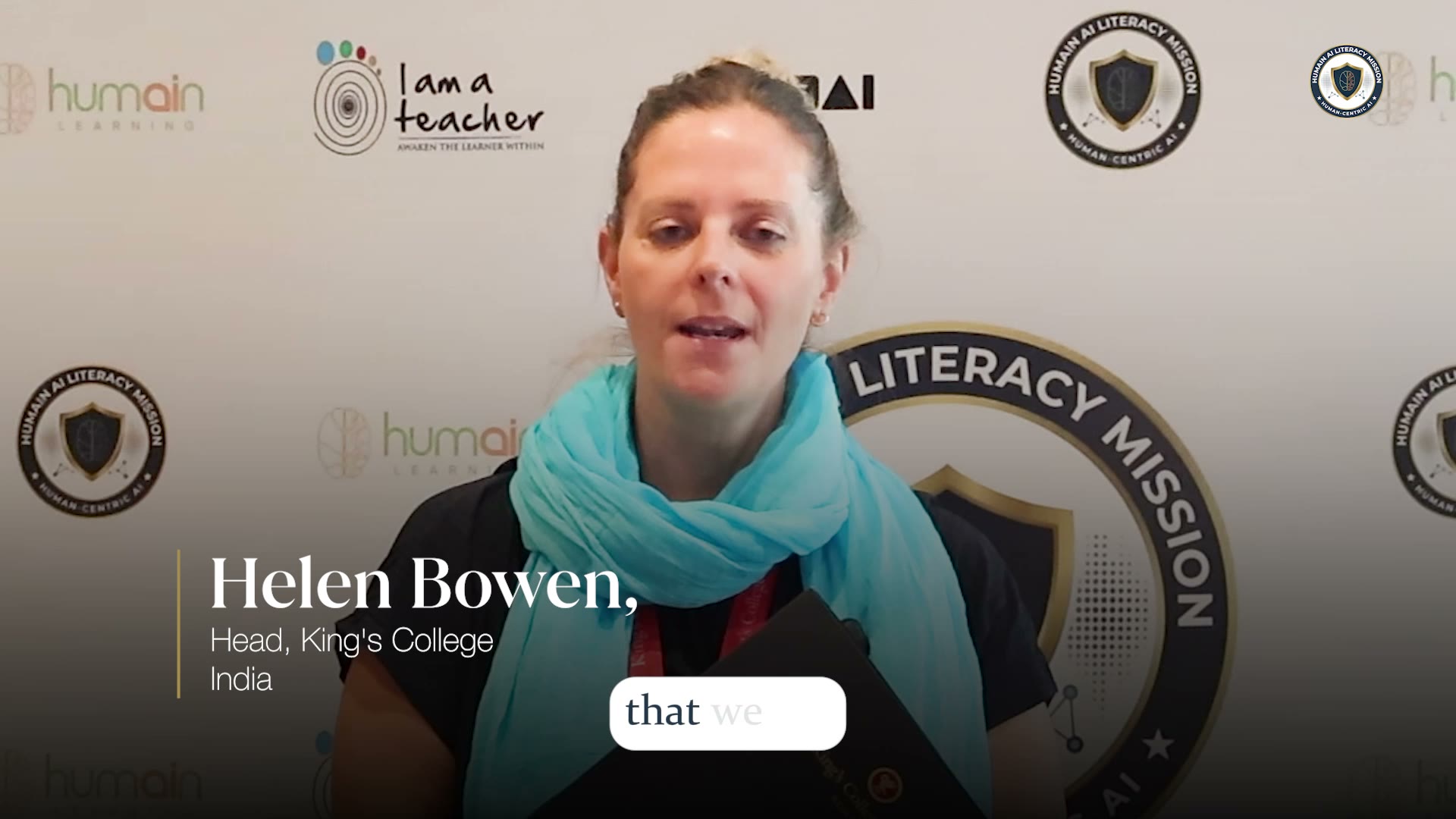 Helen Bowen interview